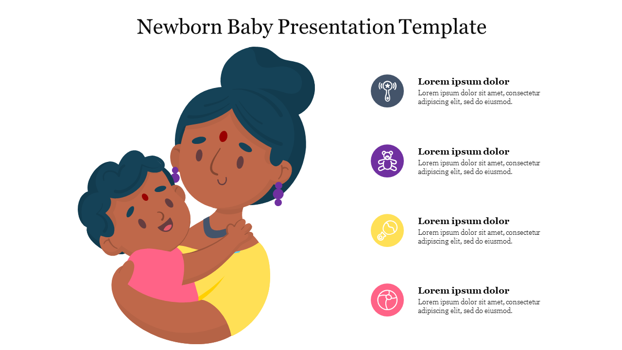 Newborn Baby Presentation Template